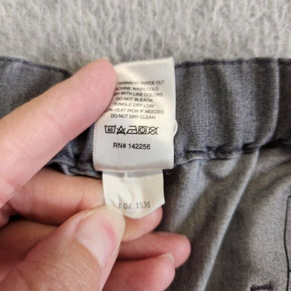 Figs Scrub Pants Mens Large Tall LT Gray Pisco Straight Leg Structured Fit - Picture 13 of 15